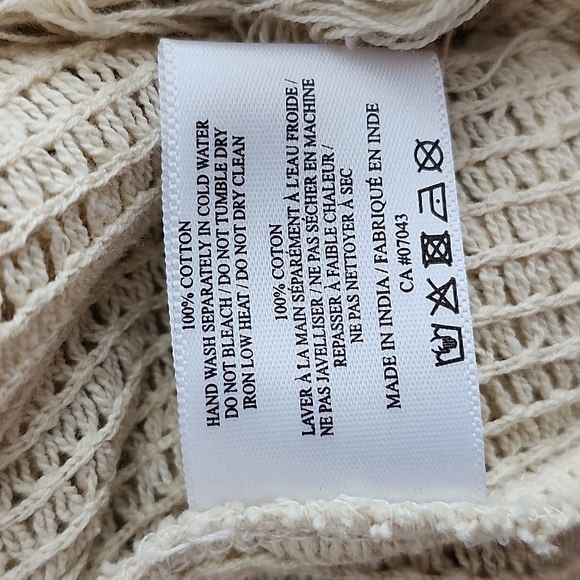 NWT America & Beyond dress / cover up 100% cotton - Picture 8 of 9